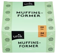 Muffinsformer Store 24stk Unik