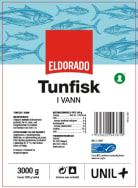 Tunfisk i Vann Msc 3kg Pose Eldorado