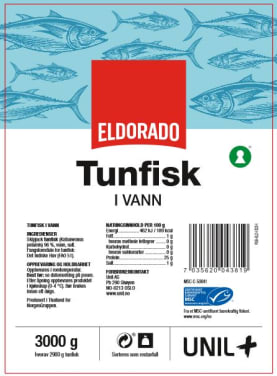 Tunfisk i Vann