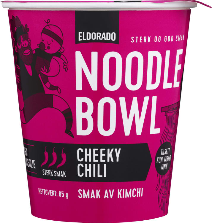 Noodle Bowl Cheeky Chili 65g Eldorado