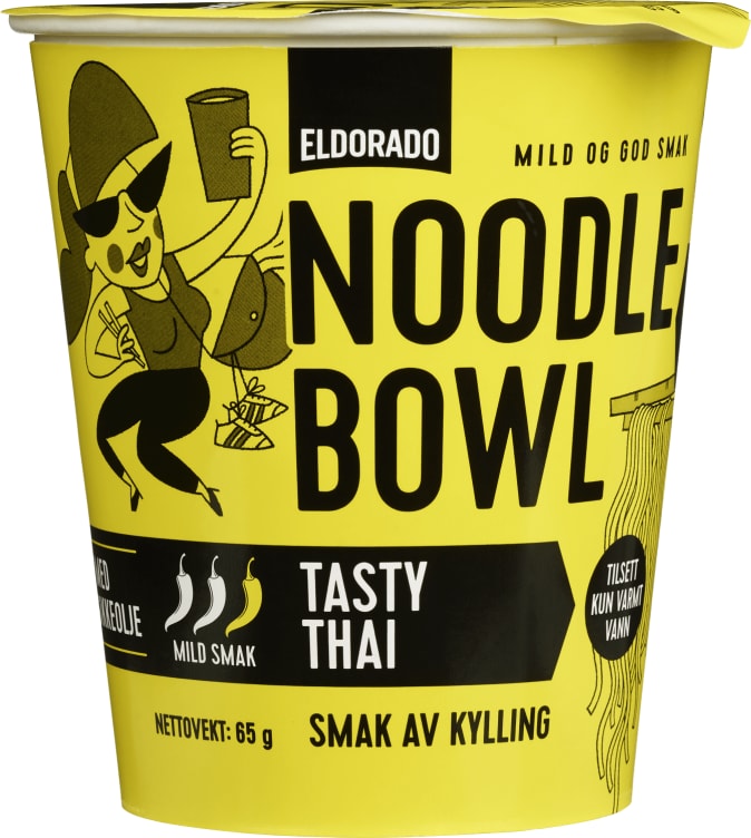 Bilde av Noodle Bowl Tasty Thai 65g Eldorado