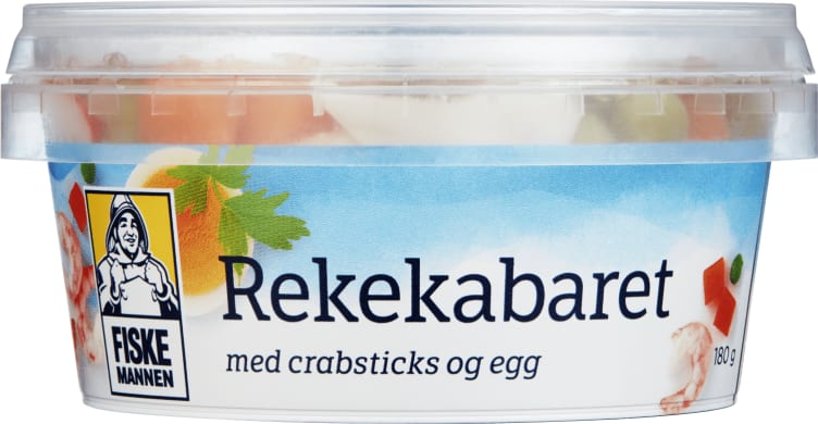 Rekekabaret 180g Fiskemannen