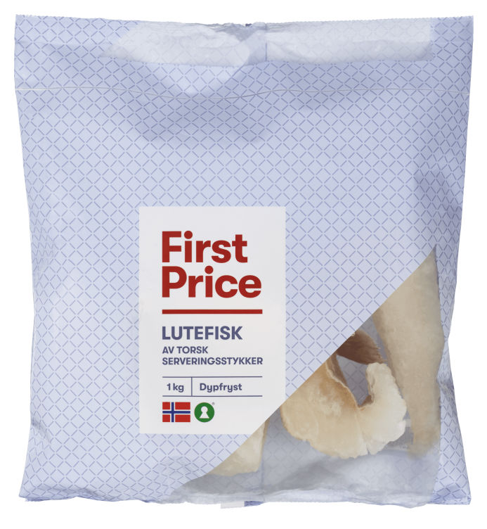 Lutefisk Serveringsstykker 1kg First P