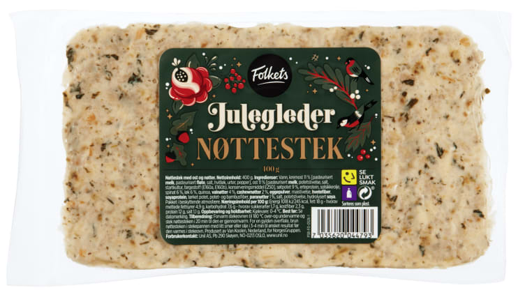 Nøttestek 400g Folkets