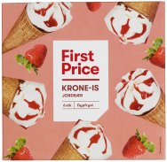 Produktbilde: Krone-Is Jordbær