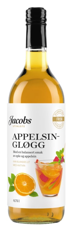 Appelsingløgg 0,75l Jacobs Utvalgte