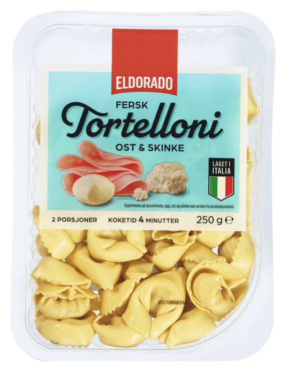 Tortelloni Skinke&Ost 250g Eldorado