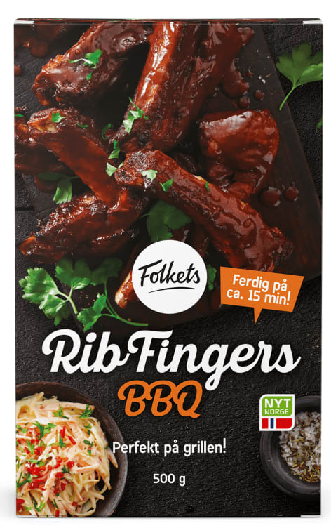 Rib Fingers Barbeque 500g Stekt Perfekt