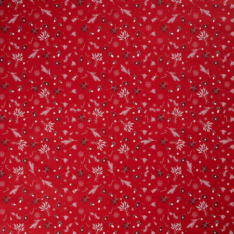 Julepapir Kraft Motiv 2 5mx70cm