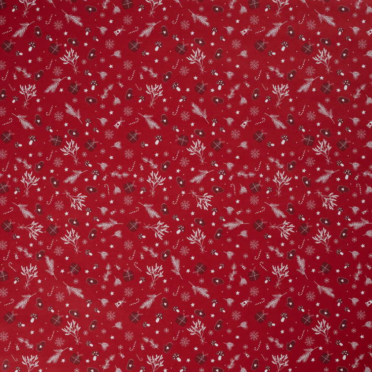 Julepapir Kraft 3ass Motiv 2