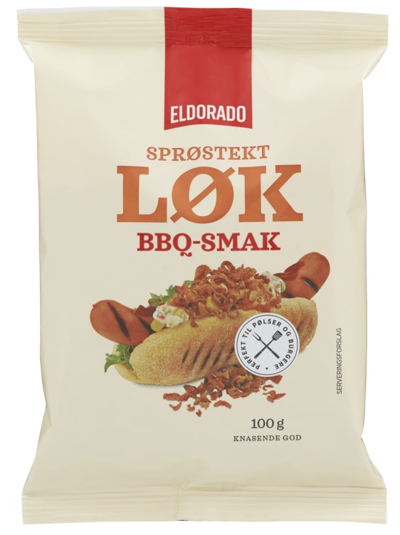 Løk Sprøstekt Bbq 100g