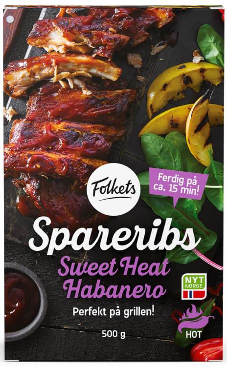 Spareribs Habanero 500g Stekt Perfekt