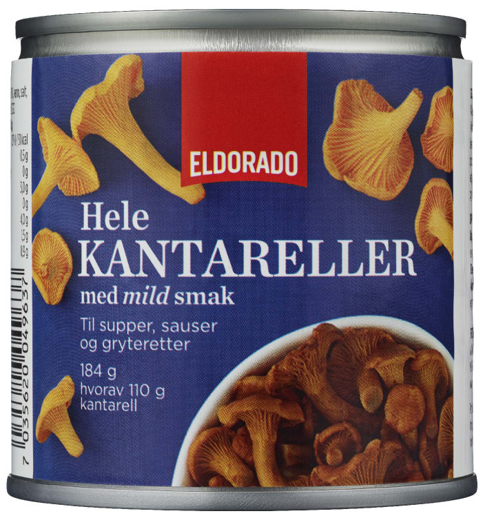 Kantarell Hermetisk 184g Eldorado