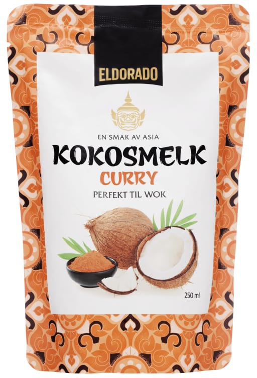 Kokosmelk Curry 250ml Eldorado