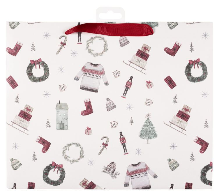 Gavepose Kraftpapir Design Stor Unik Unik Un