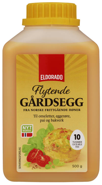 Gårdsegg Flytende 500g Eldorado