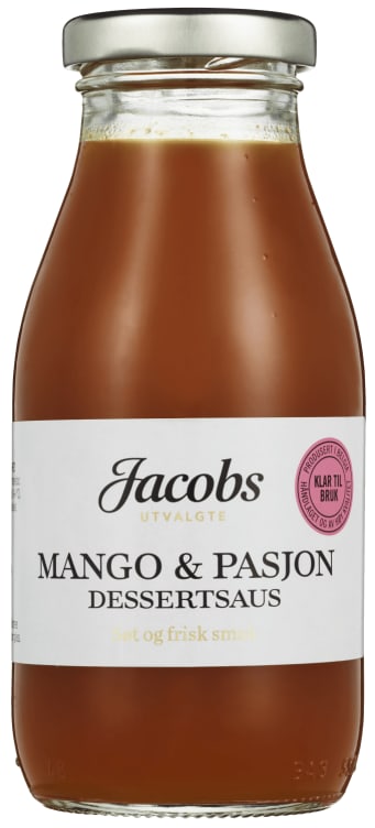 Dessertsaus Mango/Pasjonsfrukt 250ml Jacobs