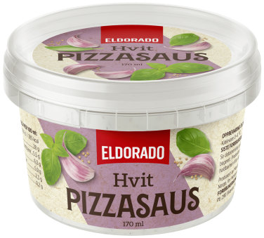 Pizzasaus Hvit