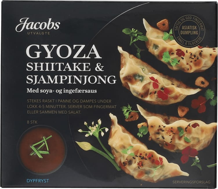 Gyoza m/Shiitake 8stk Jacobs Utvalgte