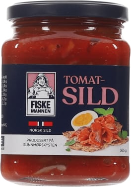 Tomatsild 365g Fiskemannen