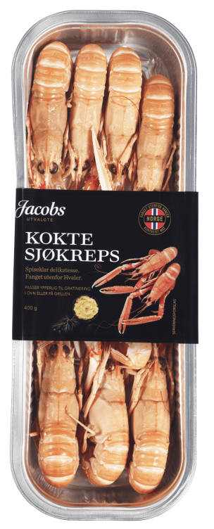 Sjøkreps Kokt 400g Jacobs Utvalgte