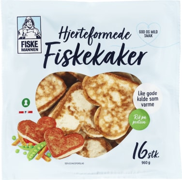 Fiskekake Hjerter