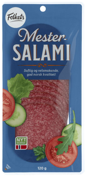 Mestersalami 120g Folkets