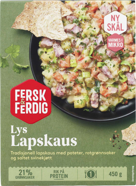 Lapskaus Lys 450g Fersk & Ferdig