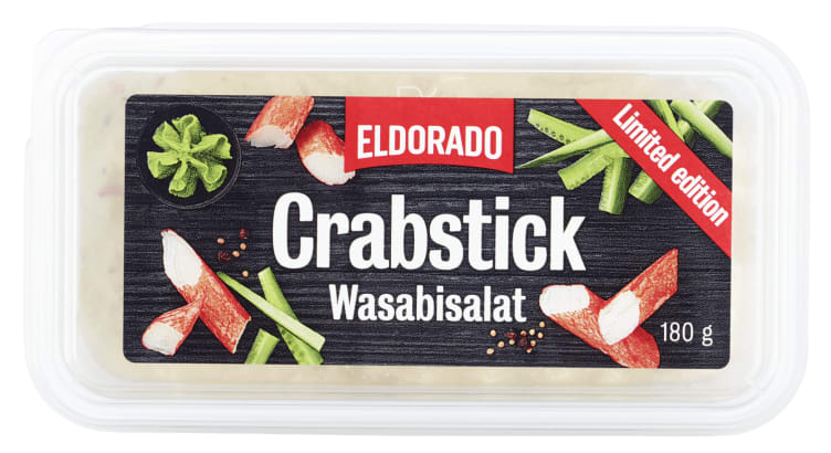 Salat Crabstick Wasabi 180g Eldorado