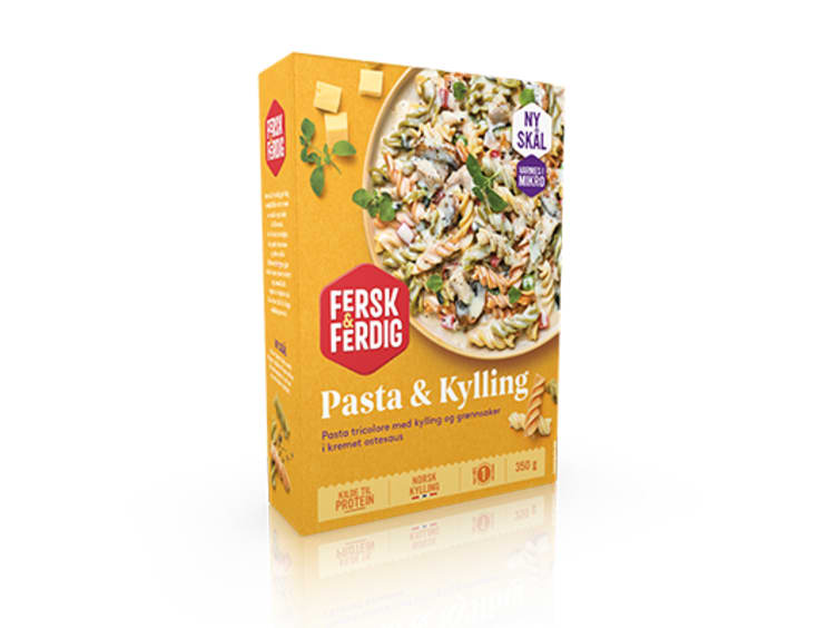 Pasta M Kylling/ Ostesaus 350g Fersk & Ferdig