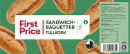 Sandwichbaguett Fullkorn 16pk First Pric