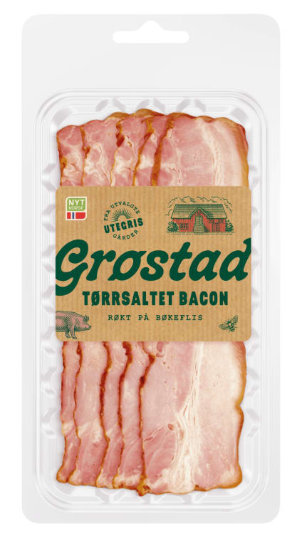 Bacon Tørrsaltet skivet 100g