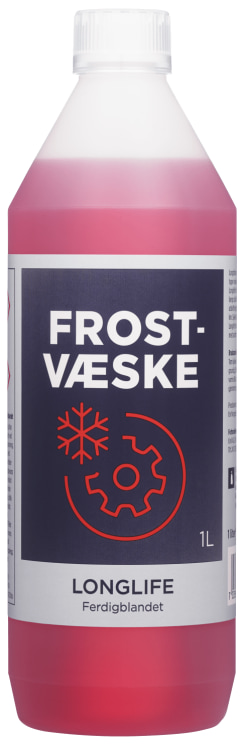 Frostvæske Longlife Ferdigblandet Rød 1l Unik