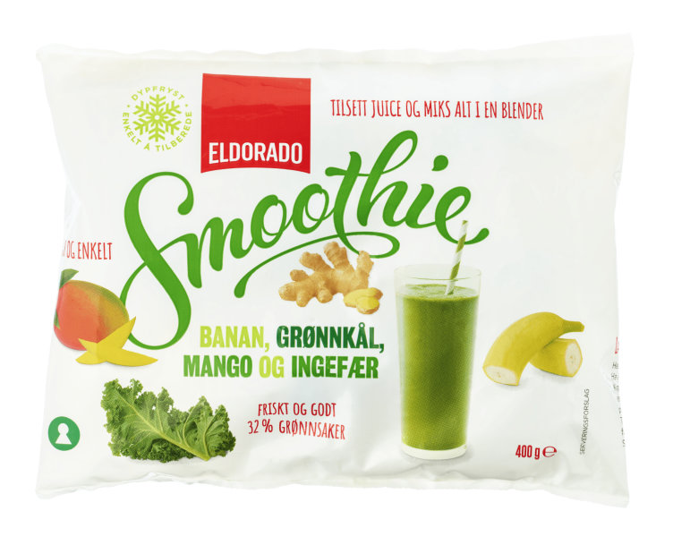 Grønn Smoothie 400g Eldorado