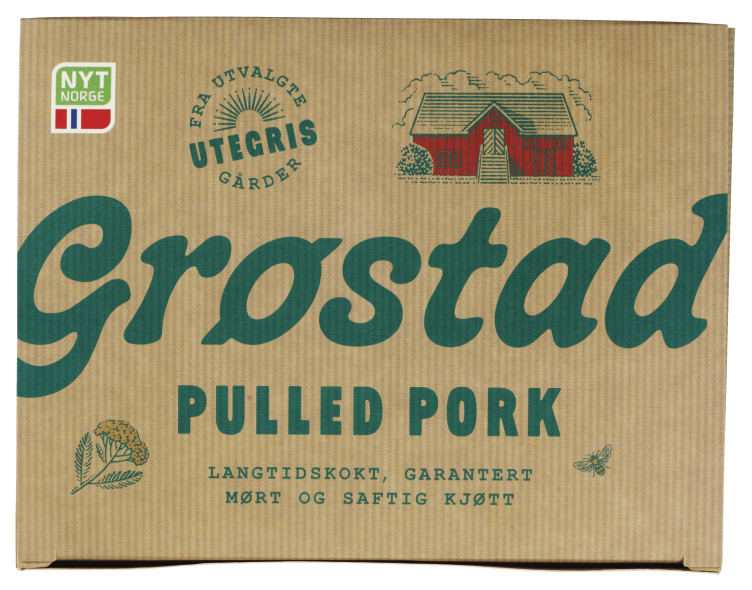 Bilde av Pulled Pork 500g Grøstad