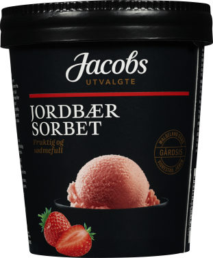 Jordbærsorbet
