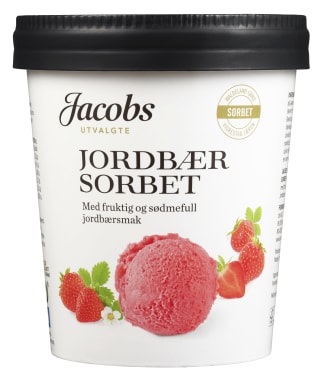 Jordbærsorbet