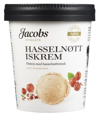 Iskrem Hasselnøtt