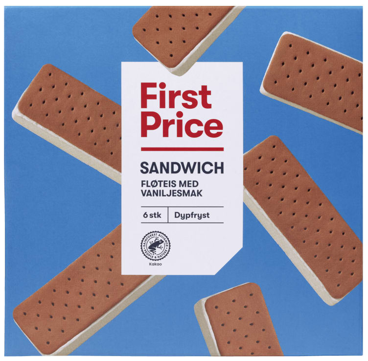 Bilde av Sandwich Is 6stk First Price