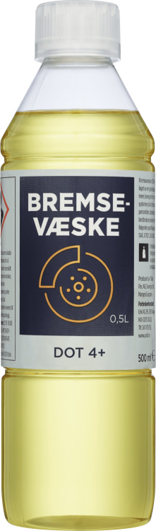 Bremsevæske Dot4 0,5l Unik