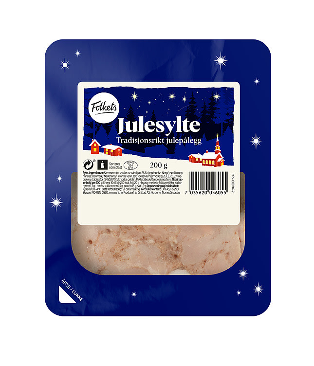 Julesylte 200g Folkets