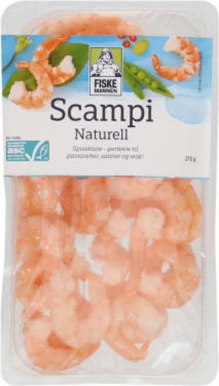 Scampi Asc 270g Fiskemannen