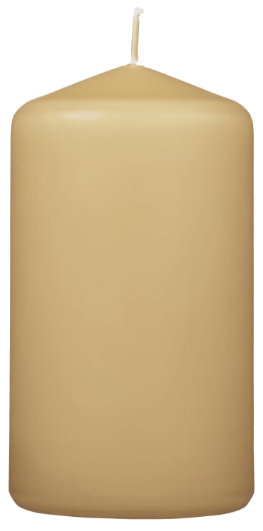 Bilde av Kubbelys Beige Gyllen 12cm Unik