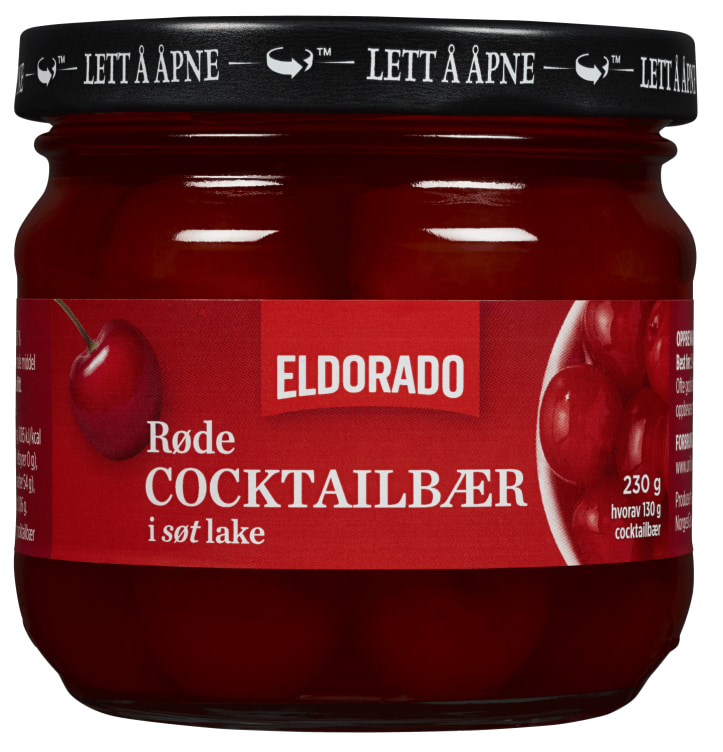 Cocktailbær Røde i Lake 230g Eldorado