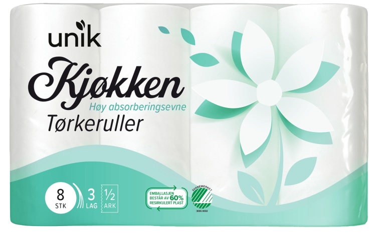 Tørkerull Kjøkken 8rl Unik