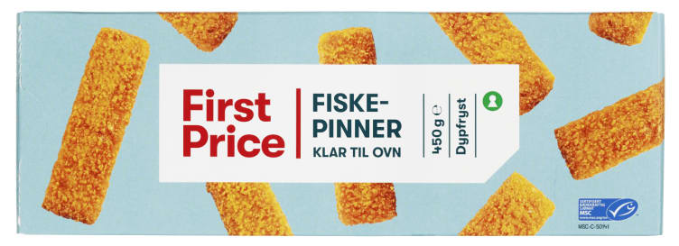 Fiskepinner 450g First Price