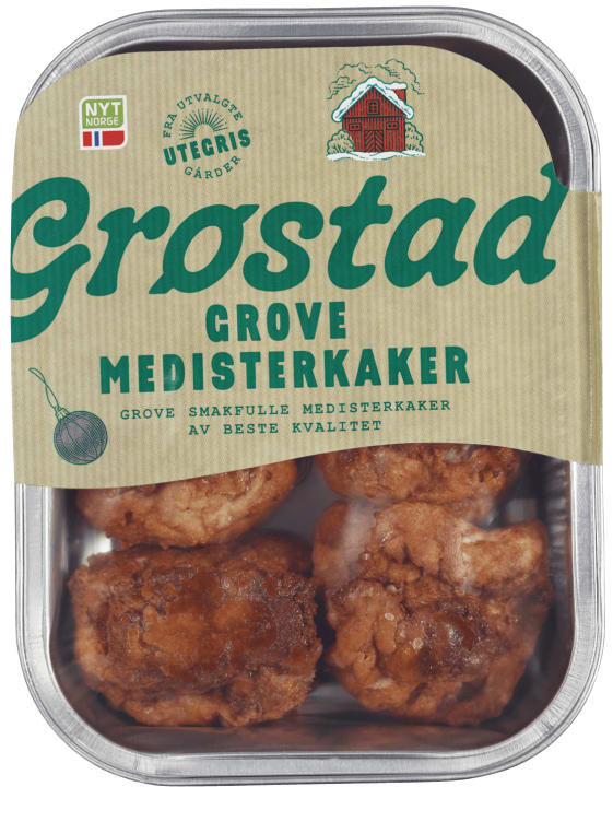 Medisterkaker Stekte 360g Grøstad