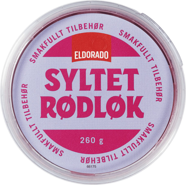 Rødløk Syltet 235g Eldorado