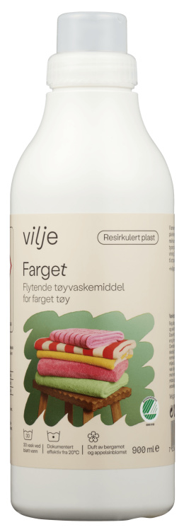 Vilje Tøyvask Farget Flytende 900ml