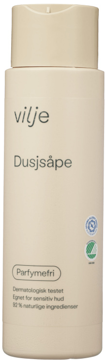 Vilje Dusjsåpe Parfymefri 275ml